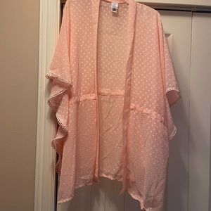 Pink butterfly top